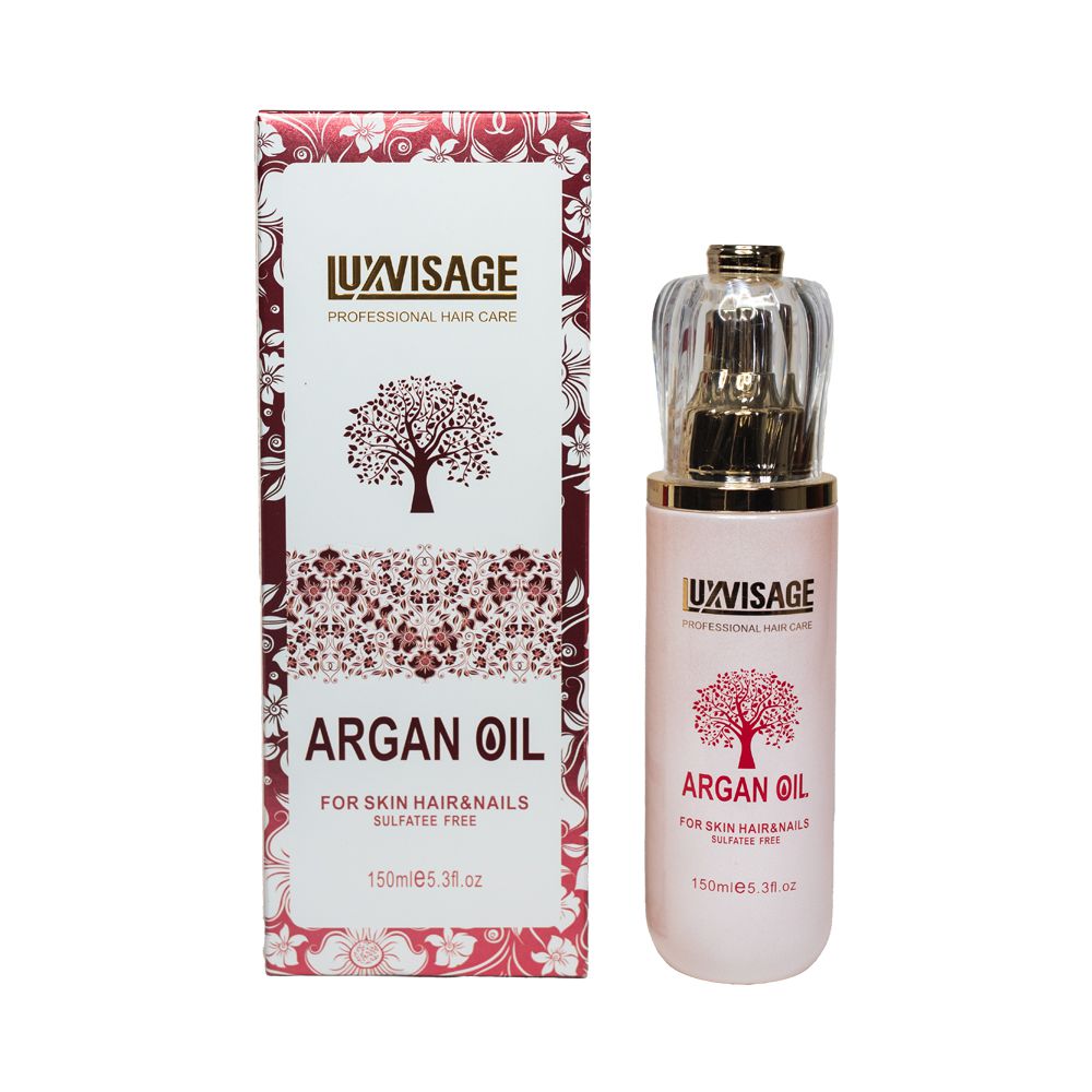 روغن مو آرگان بدون سولفات لوکس ویسیج LUXVISAGE فرانسوی 150 میل